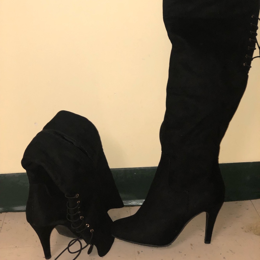 Fashion Nova Knee High Boots